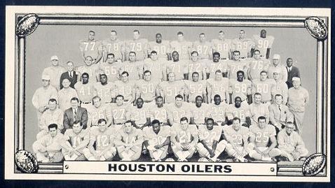 18 Houston Oilers